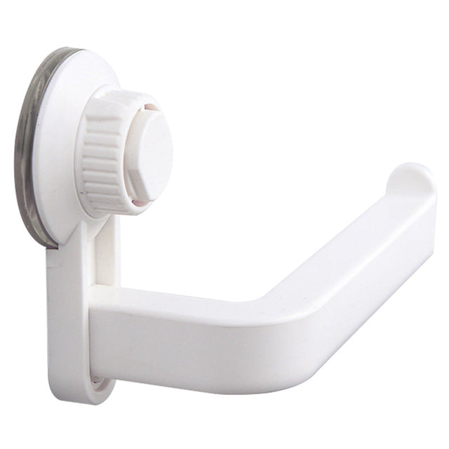 Plastic Toilet Suction Wall Storage Suction Cup Bathroom Shelf