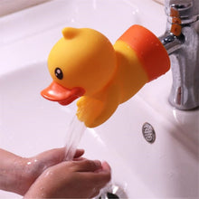 Load image into Gallery viewer, Cute Faucet Extender Water Saving Cartoon Faucet Extension Tool Help Children Washing hands Bathroom Kitchen water tap extender
