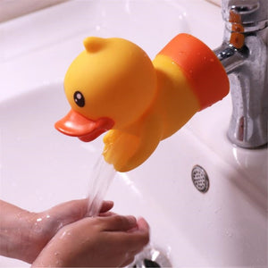 Cute Faucet Extender Water Saving Cartoon Faucet Extension Tool Help Children Washing hands Bathroom Kitchen water tap extender