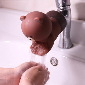 Cute Faucet Extender Water Saving Cartoon Faucet Extension Tool Help Children Washing hands Bathroom Kitchen water tap extender