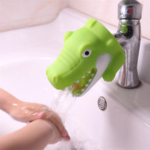 Load image into Gallery viewer, Cute Faucet Extender Water Saving Cartoon Faucet Extension Tool Help Children Washing hands Bathroom Kitchen water tap extender
