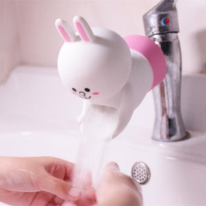 Cute Faucet Extender Water Saving Cartoon Faucet Extension Tool Help Children Washing hands Bathroom Kitchen water tap extender
