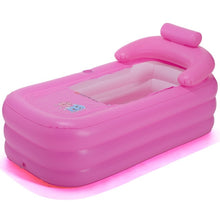 Load image into Gallery viewer, 2020 Creative PVC Folding Portable Bathtub for Adults Inflatable Bath Bathtub Inflatable Deflation Pump Adult Bathtub Furnishing
